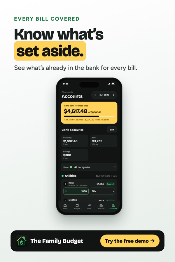 Pin: Know what's set aside for every bill